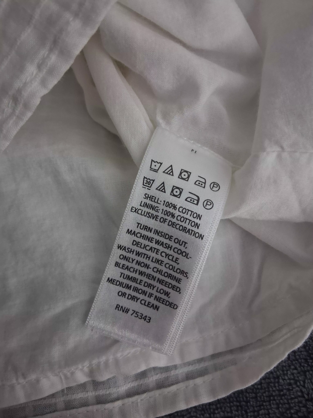 Rachel Zoe White Ruffled Collar Toddler Top - Picture 3 of 6